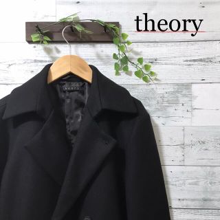 theory Pコート メンズ ピーコート グレー