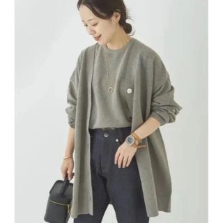 プラージュ(Plage)のPlage プラージュ  Sweat ニットカーディガン 新品タグ付き(カーディガン)