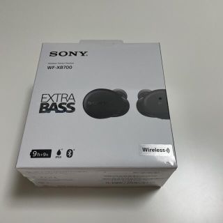 ソニー(SONY)のSONY 完全ワイヤレスイヤホン WF-XB700(B)(ヘッドフォン/イヤフォン)