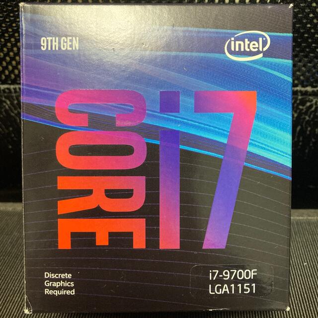 intel core i7 9700fPC/タブレット