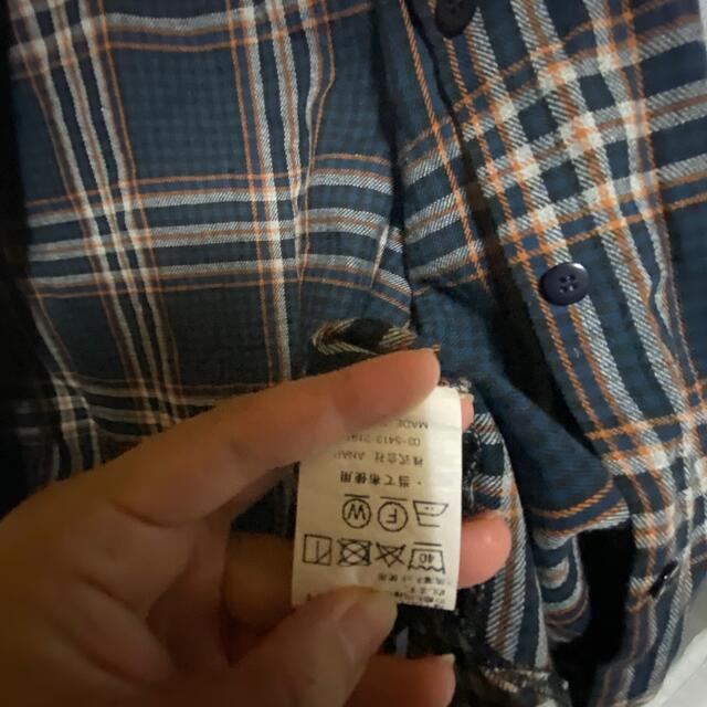 ANAP(アナップ)のチェックシャツ ブラウン 秋色 レディースのトップス(シャツ/ブラウス(長袖/七分))の商品写真