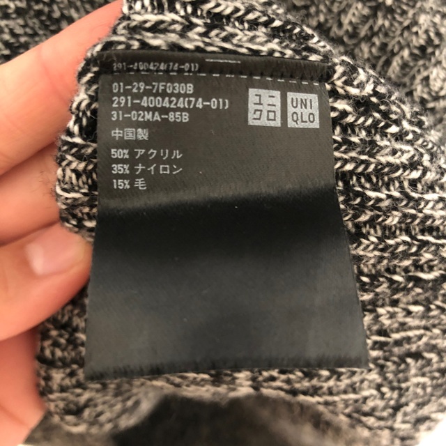 UNIQLO(ユニクロ)のUNIQLO ニットワンピース レディースのワンピース(ひざ丈ワンピース)の商品写真