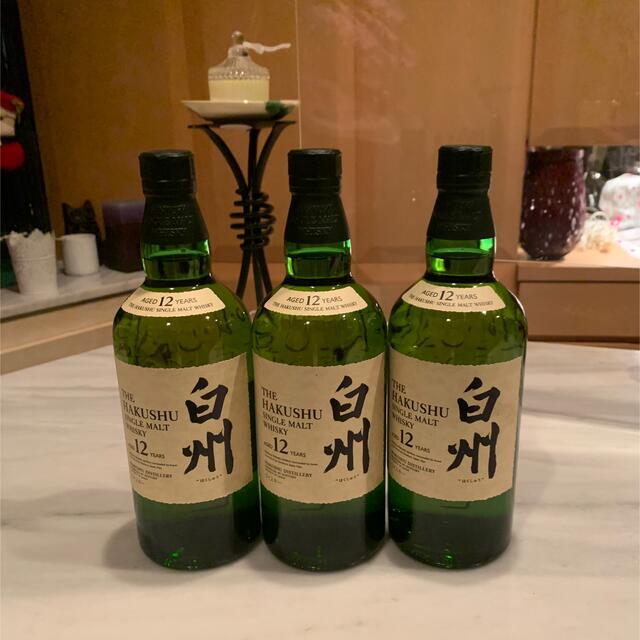 白州12年　700ml 43度 3本セット　サントリー