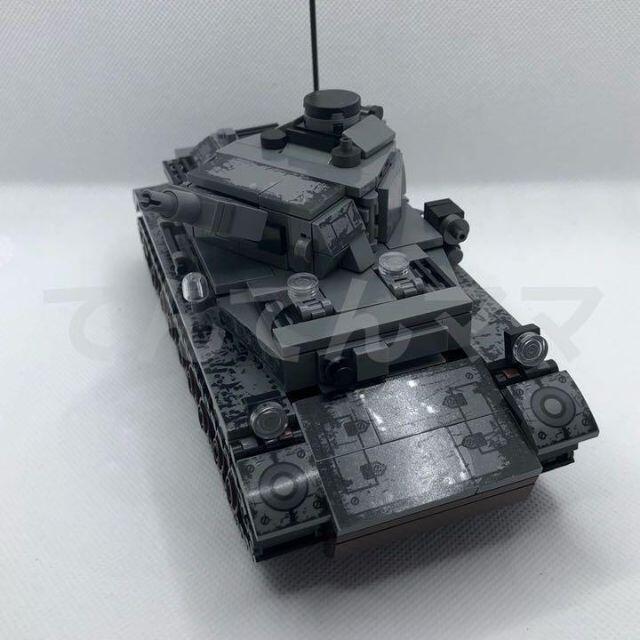 【レゴ互換】ドイツ軍 4号戦車 短砲身 ミリタリーブロックガルパン　ミニフィグ エンタメ/ホビーのフィギュア(ミリタリー)の商品写真