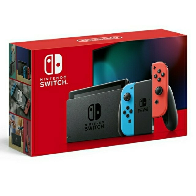 新型 Nintendo Switch ネオンブルー ネオンレッド　新品未開封品