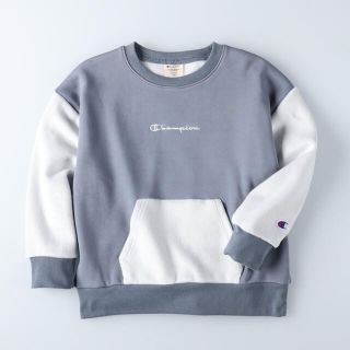 チャンピオン(Champion)のChampion☆シャギー切り替えクルーネックトレーナー 105センチ♡(Tシャツ/カットソー)