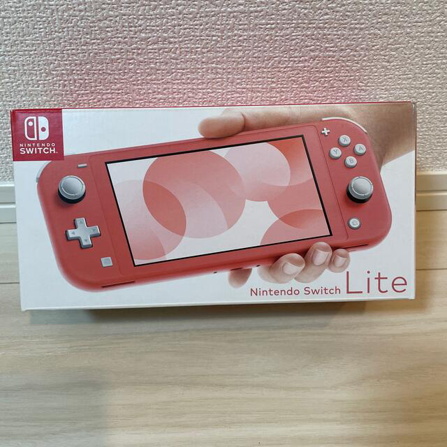 NINTENDO SWITCH LITE コーラル　保証付き