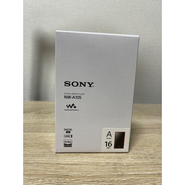 SONY(ソニー)のアステア様専用  ウォークマン Aシリーズ NW-A105(R) スマホ/家電/カメラのオーディオ機器(ポータブルプレーヤー)の商品写真