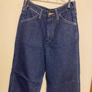 ラングラー(Wrangler)のラングラー　ワイドデニムパンツ　L(デニム/ジーンズ)