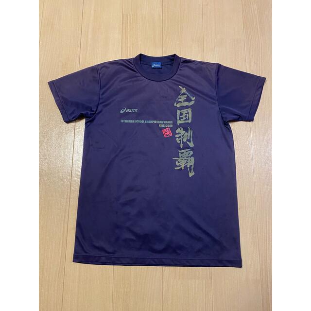 asics(アシックス)のasics アシックス　ハンドボール　紺　Tシャツ メンズのトップス(Tシャツ/カットソー(半袖/袖なし))の商品写真