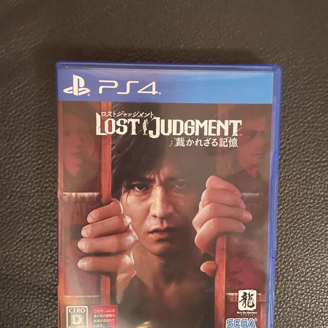 LOST JUDGMENT：裁かれざる記憶 PS4 エンタメ/ホビーのゲームソフト/ゲーム機本体(家庭用ゲームソフト)の商品写真