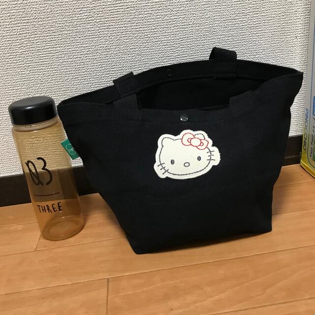 サンリオ(サンリオ)の【ねる様専用】キティちゃん　トートバッグ エンタメ/ホビーのおもちゃ/ぬいぐるみ(キャラクターグッズ)の商品写真