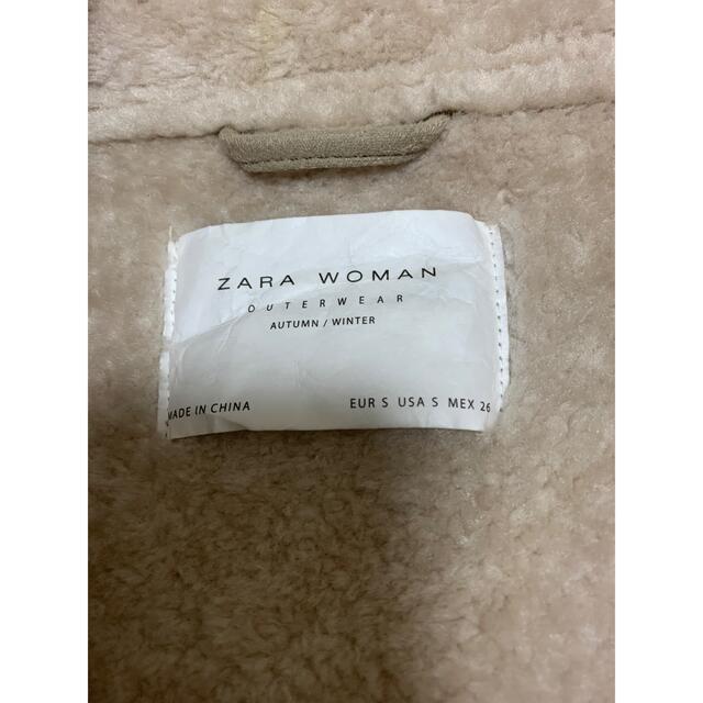 ZARA(ザラ)のZARA ムートンコート ボアブルゾン ファー  レディースのジャケット/アウター(ムートンコート)の商品写真