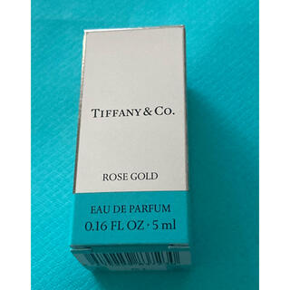 ティファニー(Tiffany & Co.)の【新品 未使用】ティファニー ローズゴールド 香水(香水(女性用))