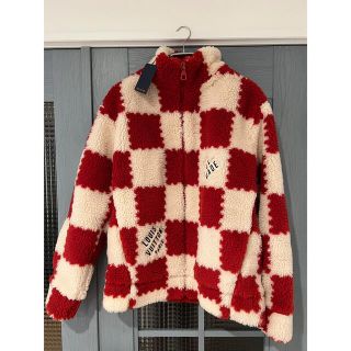 ルイヴィトン(LOUIS VUITTON)の新品 Louis Vuitton x NIGO ダミエ 赤 白 ボーイ様専用(ブルゾン)