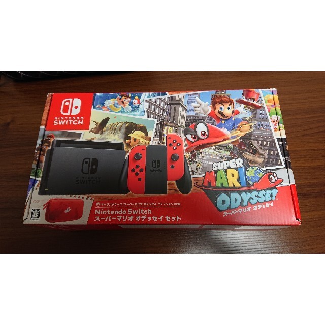 ゲームソフトゲーム機本体Nintendo Switch スーパーマリオ オデッセイセット/Switch/