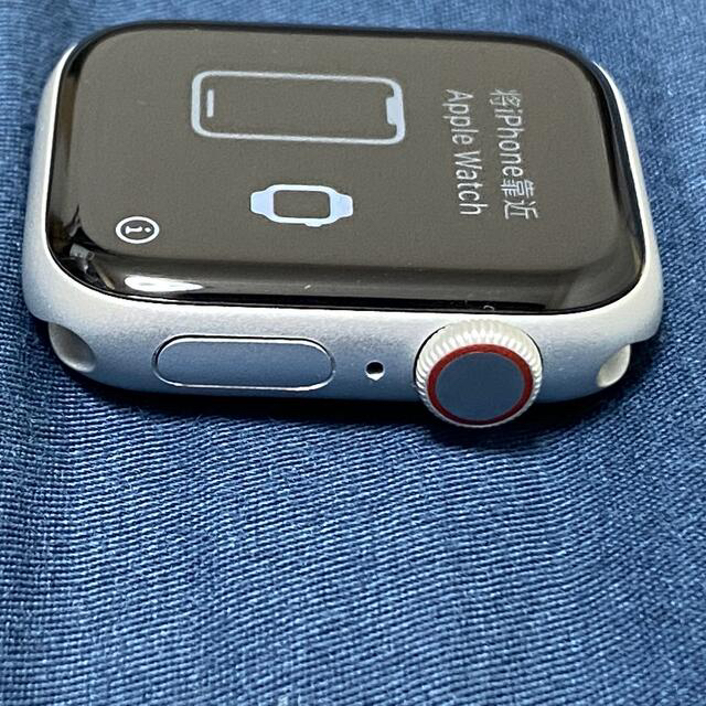 Apple Watch(アップルウォッチ)のApple Watch 5 GPS+Cellular シルバーアルミ40mm メンズの時計(腕時計(デジタル))の商品写真