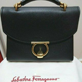 サルヴァトーレフェラガモ(Salvatore Ferragamo)のフェラガモ トップハンドルバッグ(ハンドバッグ)