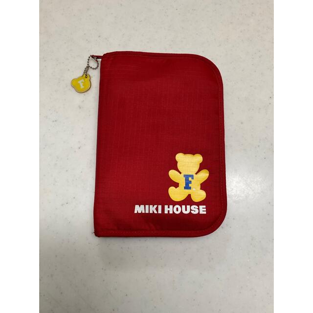 mikihouse(ミキハウス)のミキハウス　母子手帳&診察券ケース　美品中古　オマケ付き キッズ/ベビー/マタニティのマタニティ(母子手帳ケース)の商品写真