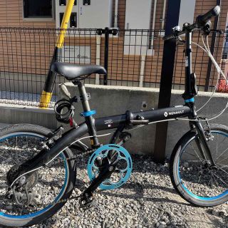 ルノー(RENAULT)のルノー LIGHT10 Matte Black 20インチ 折り畳み自転車(自転車本体)