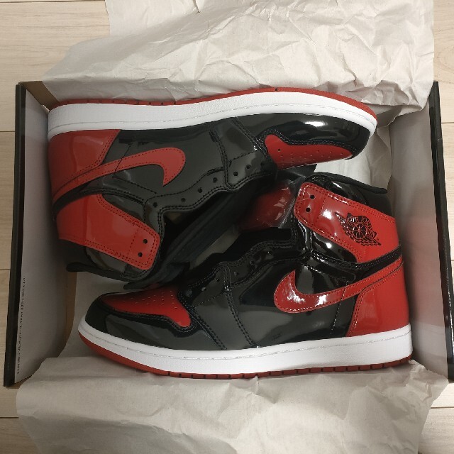 NIKE★AIR JORDAN 1 HIGH OG "PATENT BRED"