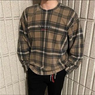 Supreme - supreme Plaid Crewneckの通販 by ひでろっく's shop