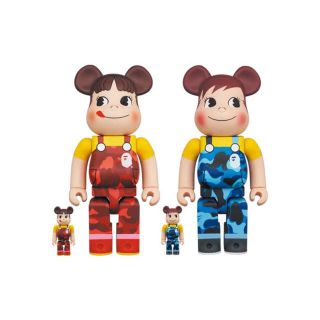 メディコムトイ(MEDICOM TOY)のBE@RBRICK BAPE®×ペコちゃん&ポコちゃん 100％ & 400％(その他)