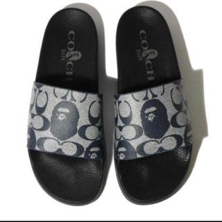 アベイシングエイプ(A BATHING APE)のBape X Coach Slide Sandals 28cm(サンダル)