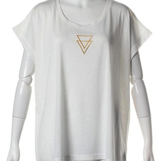 アンビー(ENVYM)のTWIN TRIANGLE T-SH(Tシャツ(半袖/袖なし))