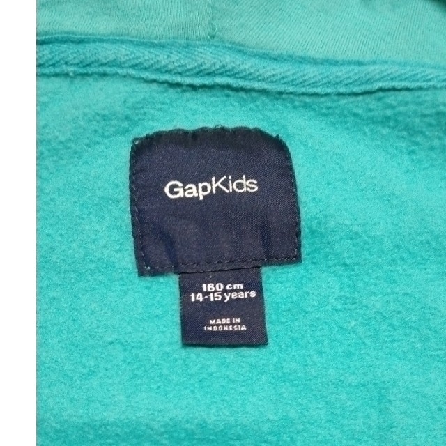 GAP(ギャップ)の女児パーカー キッズ/ベビー/マタニティのキッズ服女の子用(90cm~)(Tシャツ/カットソー)の商品写真