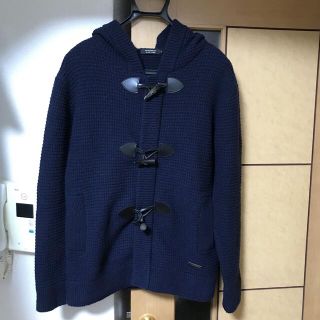 バーバリーブラックレーベル(BURBERRY BLACK LABEL)のバーバリーブラックレーベル　ニットダッフルコート(ダッフルコート)