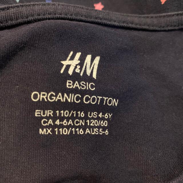 H&H(エイチアンドエイチ)のH&M ワンピース　女の子　サイズ　(4-6Y、110/116) キッズ/ベビー/マタニティのキッズ服女の子用(90cm~)(ワンピース)の商品写真