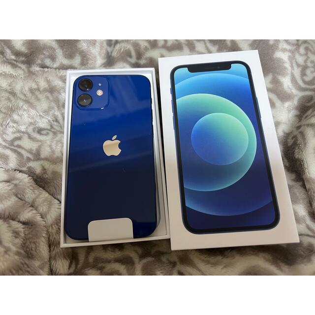 新発売の Apple - iPhone12mini 64GB ブルー SIMフリー スマートフォン ...