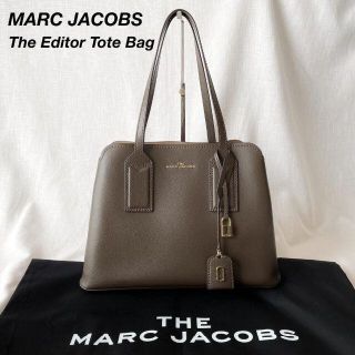 マークジェイコブス(MARC JACOBS)の【美品】マークジェイコブス ジ エディタートート 38 コーヒーブラウン(トートバッグ)