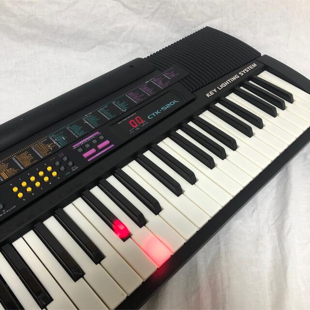 CASIO(カシオ)の【もも様】CASIO CTK-520L電子ピアノ光ナビゲーション　電子キーボード 楽器の鍵盤楽器(電子ピアノ)の商品写真