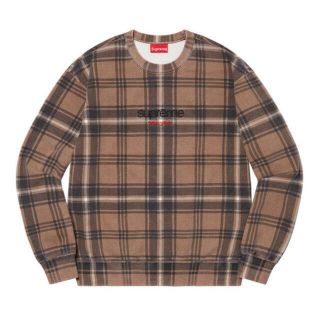 シュプリーム(Supreme)のSupreme Plaid Crewneck シュプリーム スウェット(スウェット)