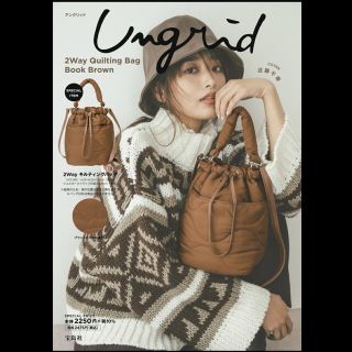 アングリッド(Ungrid)の値下げ！お急ぎ下さい‼️人気完売🤎巾着バッグ(ショルダーバッグ)