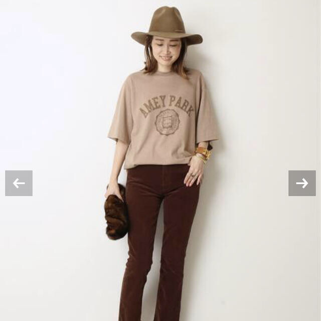 deuxieme classe アメリカーナ　AMEY PARK Tシャツ