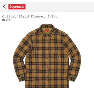 シュプリーム(Supreme)のSupreme Quilted Plaid Flannel Shirt(シャツ)