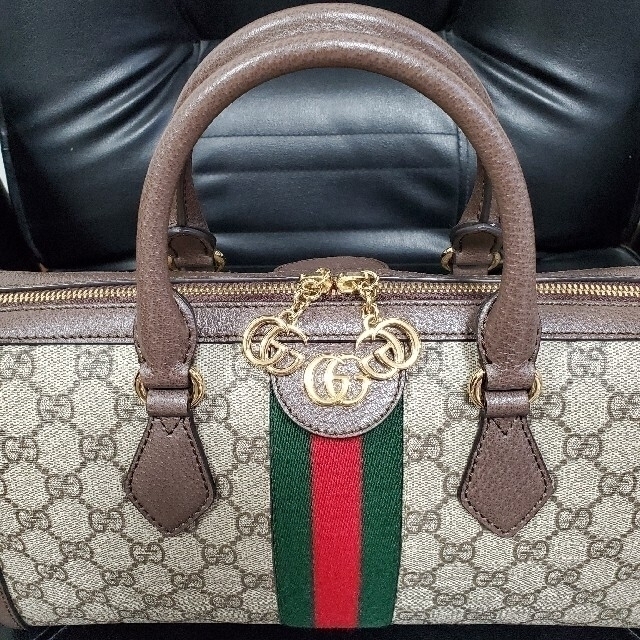 Gucci(グッチ)のGUCCI オフィディア  トップハンドルバッグ 極美品 ショルダー無しの為格安 レディースのバッグ(ハンドバッグ)の商品写真