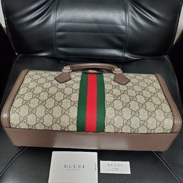 Gucci(グッチ)のGUCCI オフィディア  トップハンドルバッグ 極美品 ショルダー無しの為格安 レディースのバッグ(ハンドバッグ)の商品写真