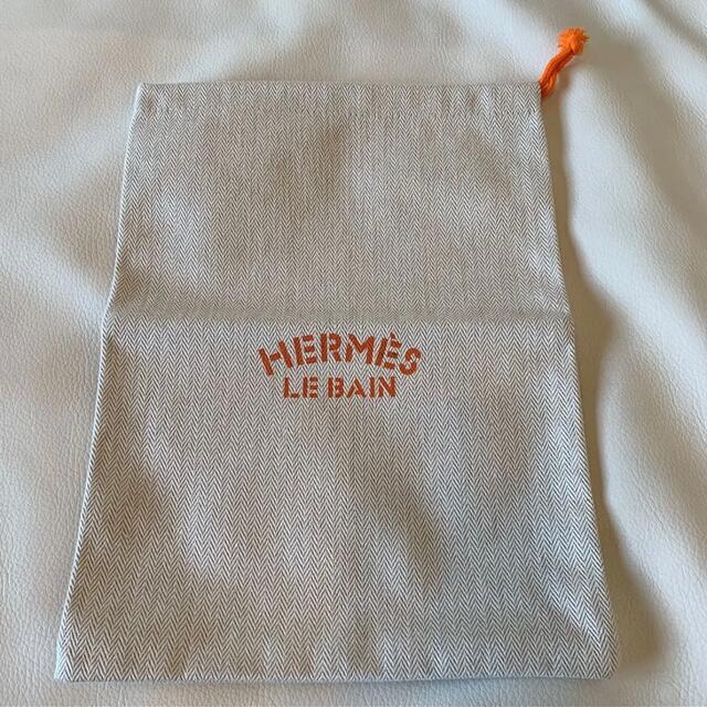 Hermes - 新品未使用 エルメス ルバン巾着ポーチ非売品の通販 by な ...