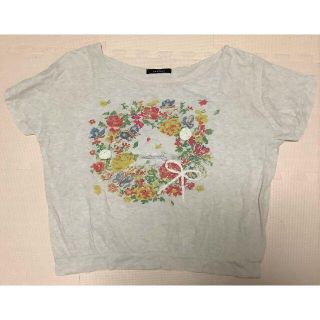 ページボーイ(PAGEBOY)のページボーイ　花柄モチーフ　Tシャツ(Tシャツ(半袖/袖なし))