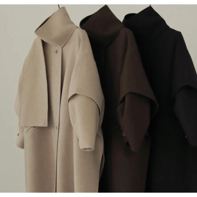 louren doubleface muffler wool coat | www.innoveering.net