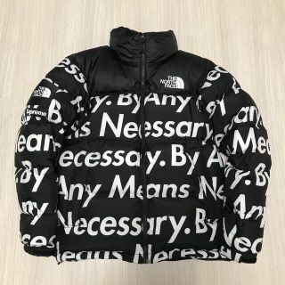 シュプリーム(Supreme)のMサイズ  美中古品  BY ANY MEANS NUPTSE JACKET(ダウンジャケット)