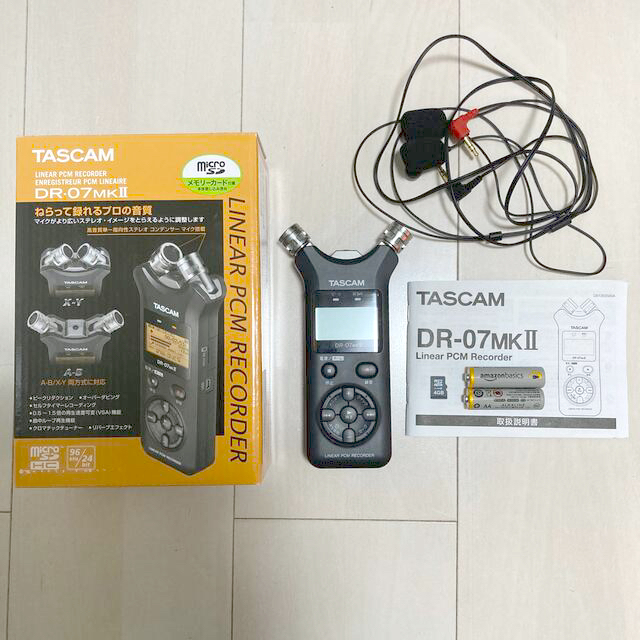 Roland(ローランド)のTASCAM DR-07MKII & Roland CS-10EM 楽器のレコーディング/PA機器(その他)の商品写真