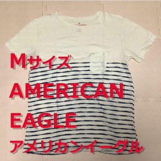 アメリカンイーグル(American Eagle)のAmerican Eagle　ボーダー　Tシャツ(Tシャツ/カットソー(半袖/袖なし))