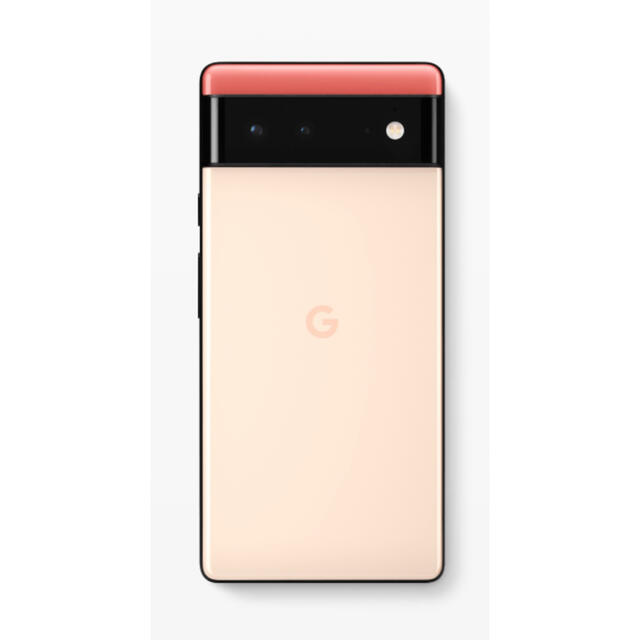 Google Pixel(グーグルピクセル)のGoogle Pixel 6 Kinda Coral 128GB 新品未使用 スマホ/家電/カメラのスマートフォン/携帯電話(スマートフォン本体)の商品写真