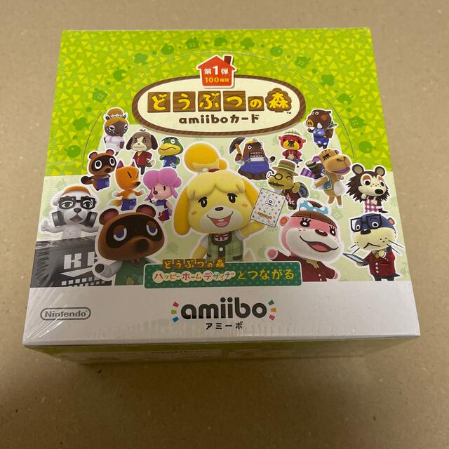 特別価格 - Switch Nintendo どうぶつの森　amiibo シュリンク付 第1弾　1BOX Box/デッキ/パック