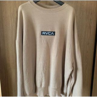 ルーカ(RVCA)のRVCAトレーナー ベージュ(スウェット)